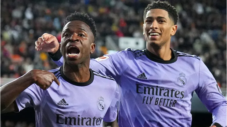 Vinicius Junior of Real Madrid (Photo by Aitor Alcalde/Getty Images)