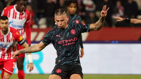 Kalvin Phillips of Manchester City (Photo by Srdjan Stevanovic/Getty Images)