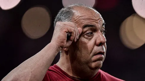 Marcos Braz comenta nos bastidores do Rubro-Negro. Foto: Thiago Ribeiro/AGIF