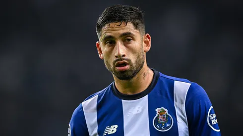 Alan Varela, jogador do Porto. Meio-campista está na mira do Atlético de Madrid. Foto: Octavio Passos/Getty Images