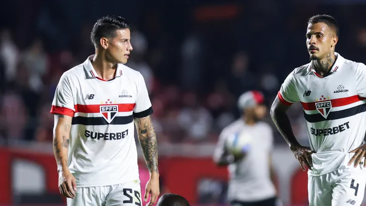 James Rodríguez jogador do São Paulo
