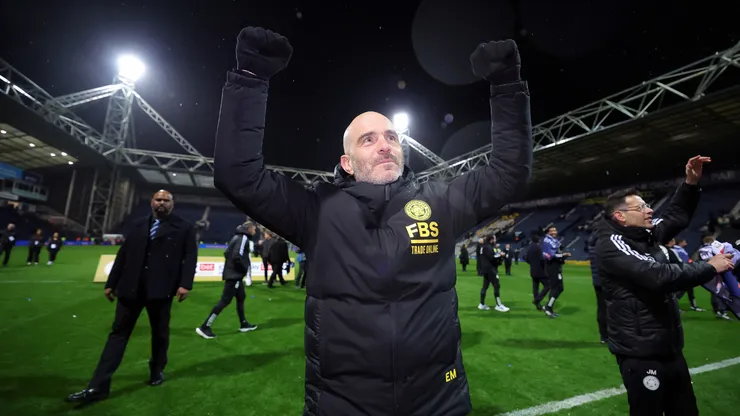 Enzo Maresca, treinador do Leicester City