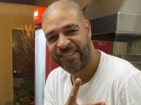 Adriano Imperador manda recado sobre situação de Gabigol no Flamengo