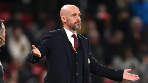 Erik ten Hag. (Photo by Stu Forster/Getty Images)