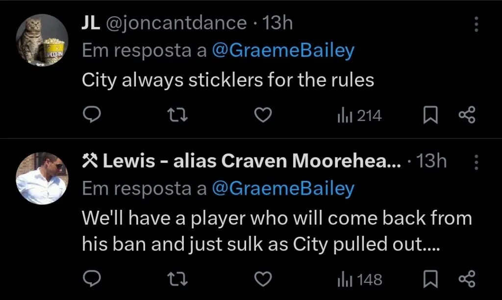 Repercussão via Twitter