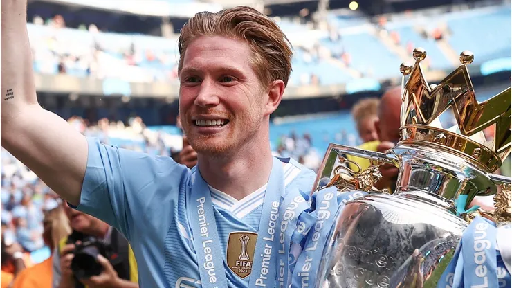 Manchester City: Representantes de Kevin De Bruyne negociam transferência para time inusitado. (Photo by Naomi Baker/Getty Images)