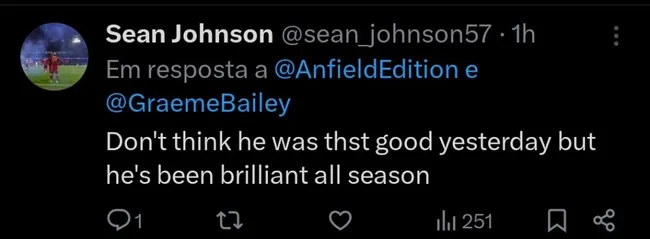 Repercussão via Twitter