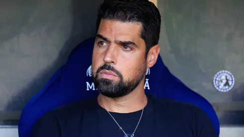 Técnico do Timão subiu o tom em coletiva de imprensa (Foto: Buda Mendes/Getty Images)