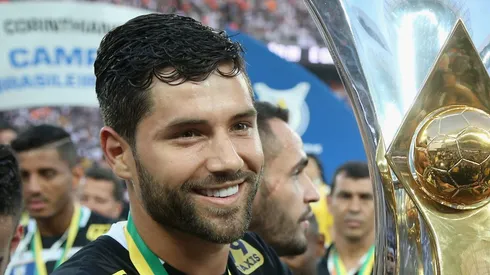 Zagueiro Felipe dá entrevista. Foto: Friedemann Vogel/Getty Images