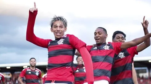 Werton comemora pela Copinha | foto: gilvan souza/flamengo