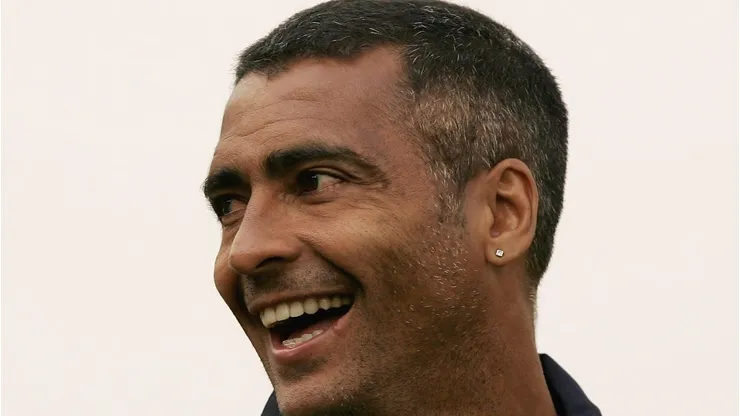 Romario . (Photo by Mark Kolbe/Getty Images)