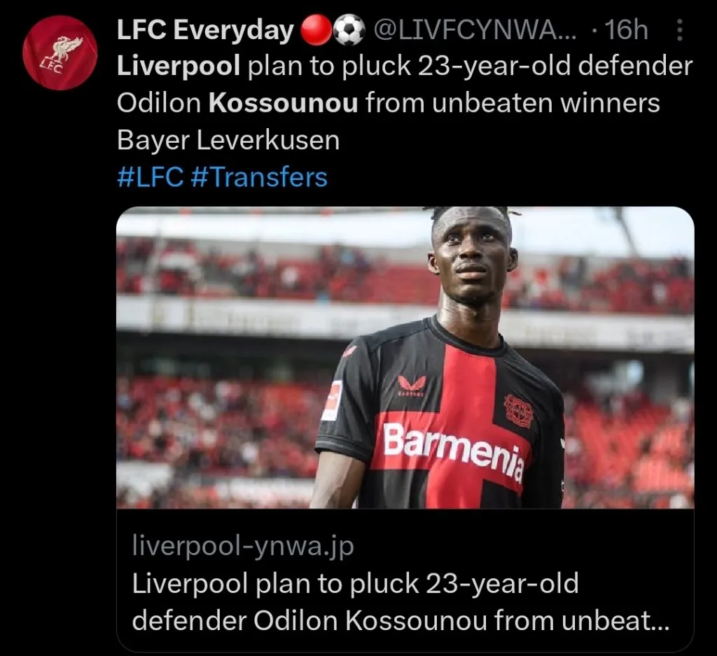 Repercussão via Twitter