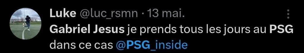 Repercussão via Twitter