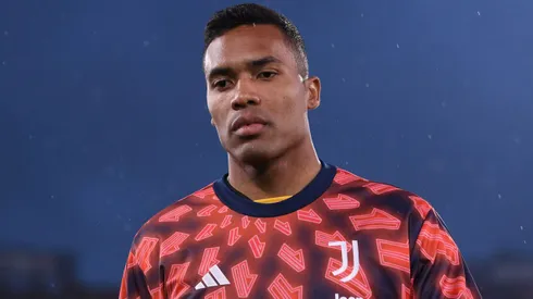 Alex Sandro em ação pela Juventus. (Photo by Alessandro Sabattini/Getty Images)