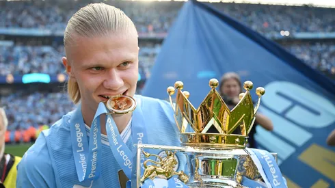 Haaland mandou um recado direto para os críticos (Foto: Michael Regan/Getty Images)