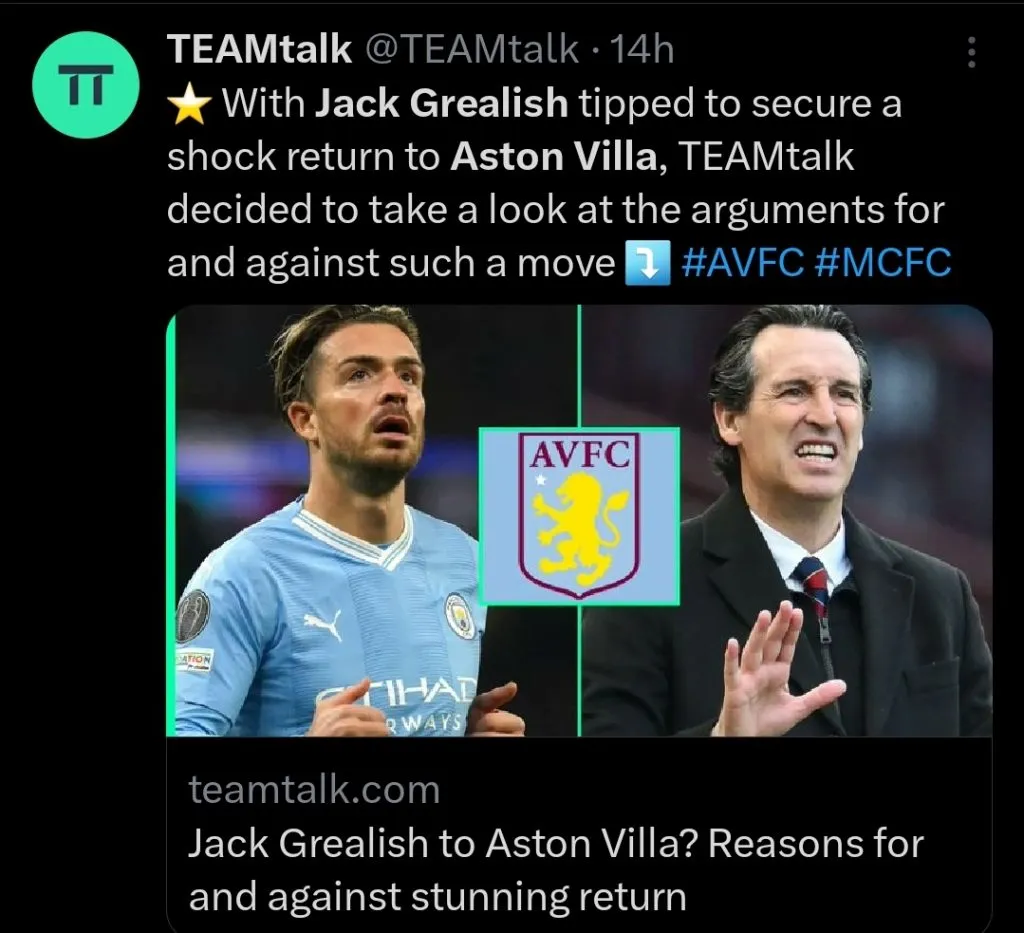 Repercussão via Twitter