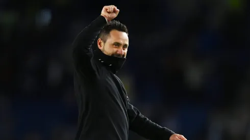 Roberto De Zerbi, treinador italiano, que despertou interesse em gigantes do futebol italiano. (Foto: Mike Hewitt/Getty Images)