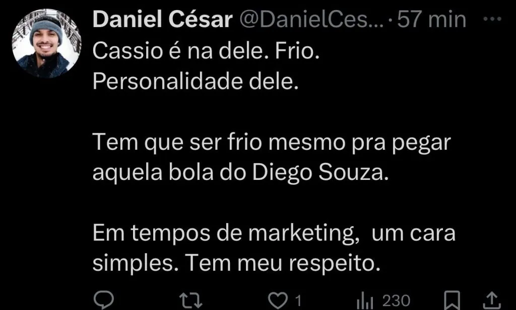 O que dizem os fanáticos