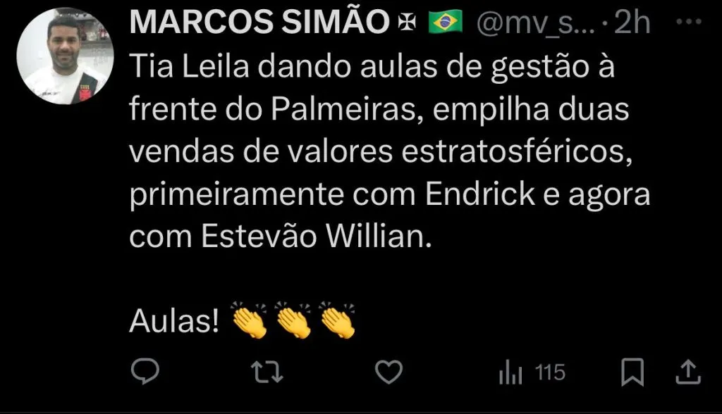 O que dizem os fanáticos