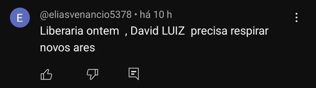 Repercussão via YouTube