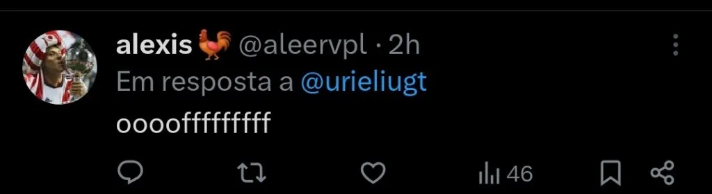 Repercussão via Twitter