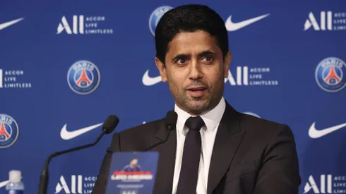 Presidente do PSG tenta reformular elenco, após nova decepção na Champions League. Foto: Sebastien Muylaert/Getty Images.