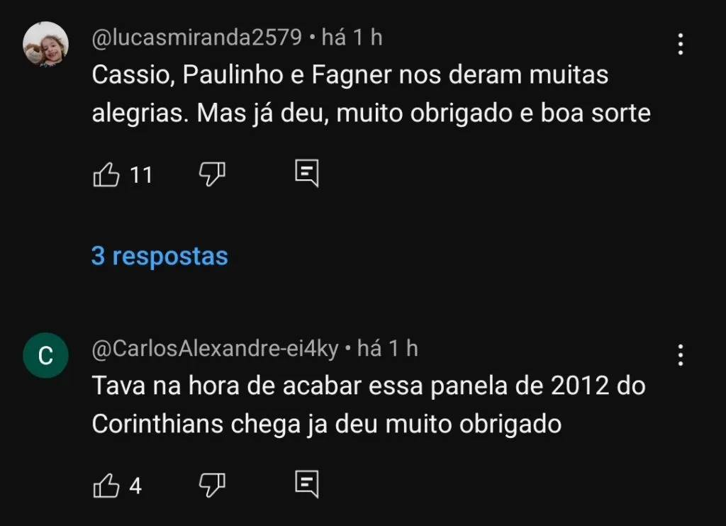 Repercussão via YouTube