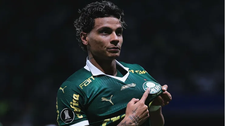 Richard Ríos pode deixar o Palmeiras; Jogador é avaliado em R$ 16 milhões. Foto: Ettore Chiereguini/AGIF