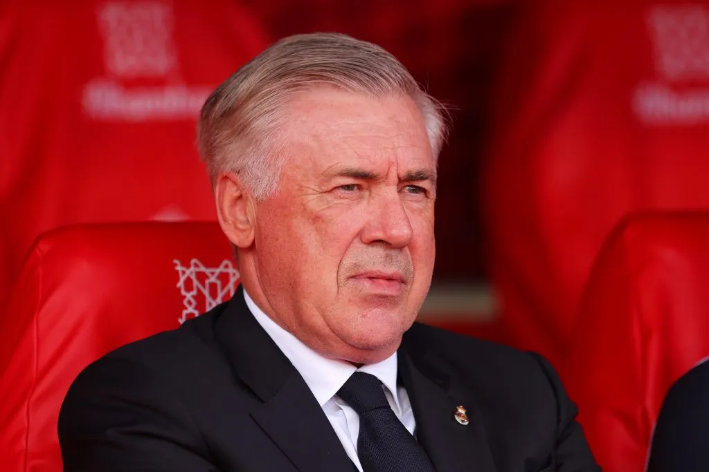 Ancelotti pode perder alvo para Pep(Photo by Fran Santiago/Getty Images)