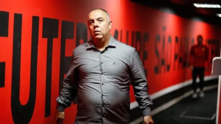 Marcos Braz: dirigente do Flamengo abriu o jogo (Foto: Paula Reis / CRF / Divulgação)