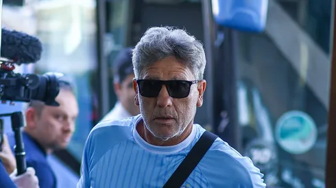 Renato Portaluppi participa de decisão no Grêmio. Foto: Lucas Uebel/GFBPA