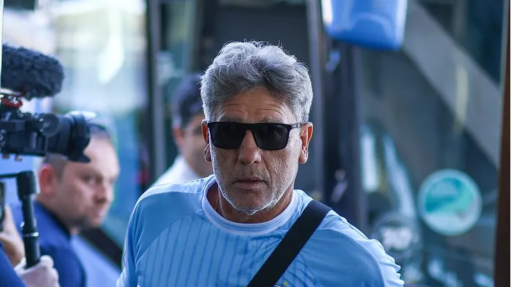 Renato Portaluppi participa de decisão no Grêmio. Foto: Lucas Uebel/GFBPA