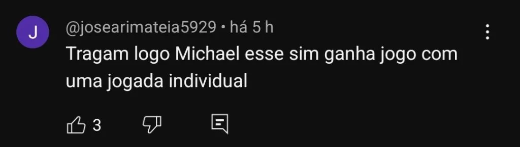 Repercussão via YouTube