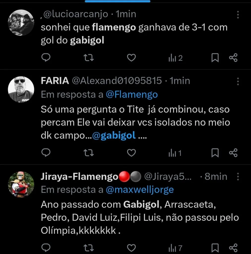 Repercussão via Twitter