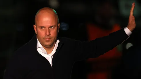 Arne Slot, Head Coach . (Photo by Ian MacNicol/Getty Images)