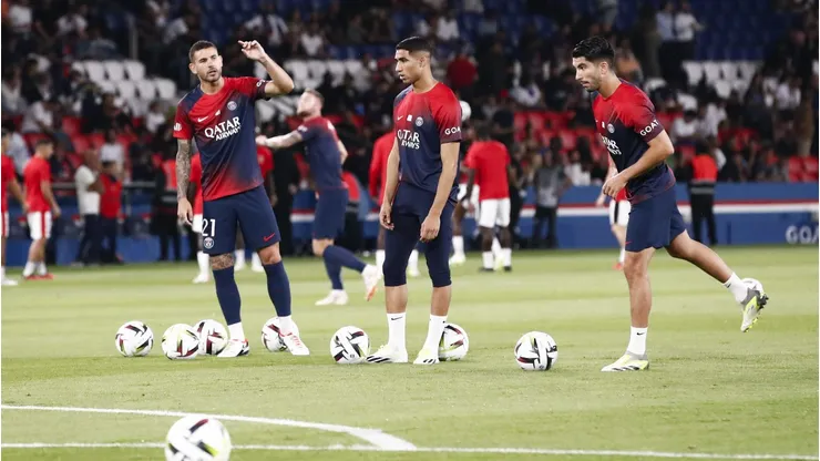 Carlos Soler Barragan #28 of Paris Saint-Germain (Photo by Catherine Steenkeste/Getty Images for Qatar Airways )