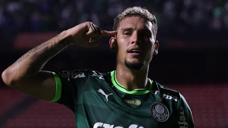 Rafael Navarro quando atuava pelo Palmeiras. Foto: Ettore Chiereguini/AGIF