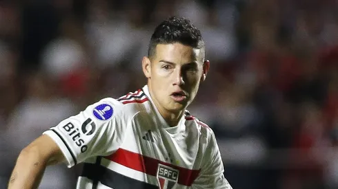 James Rodríguez prepara adeus do SPFC. Foto: Miguel Schincariol/Getty Images