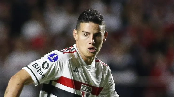 James Rodríguez prepara adeus do SPFC. Foto: Miguel Schincariol/Getty Images