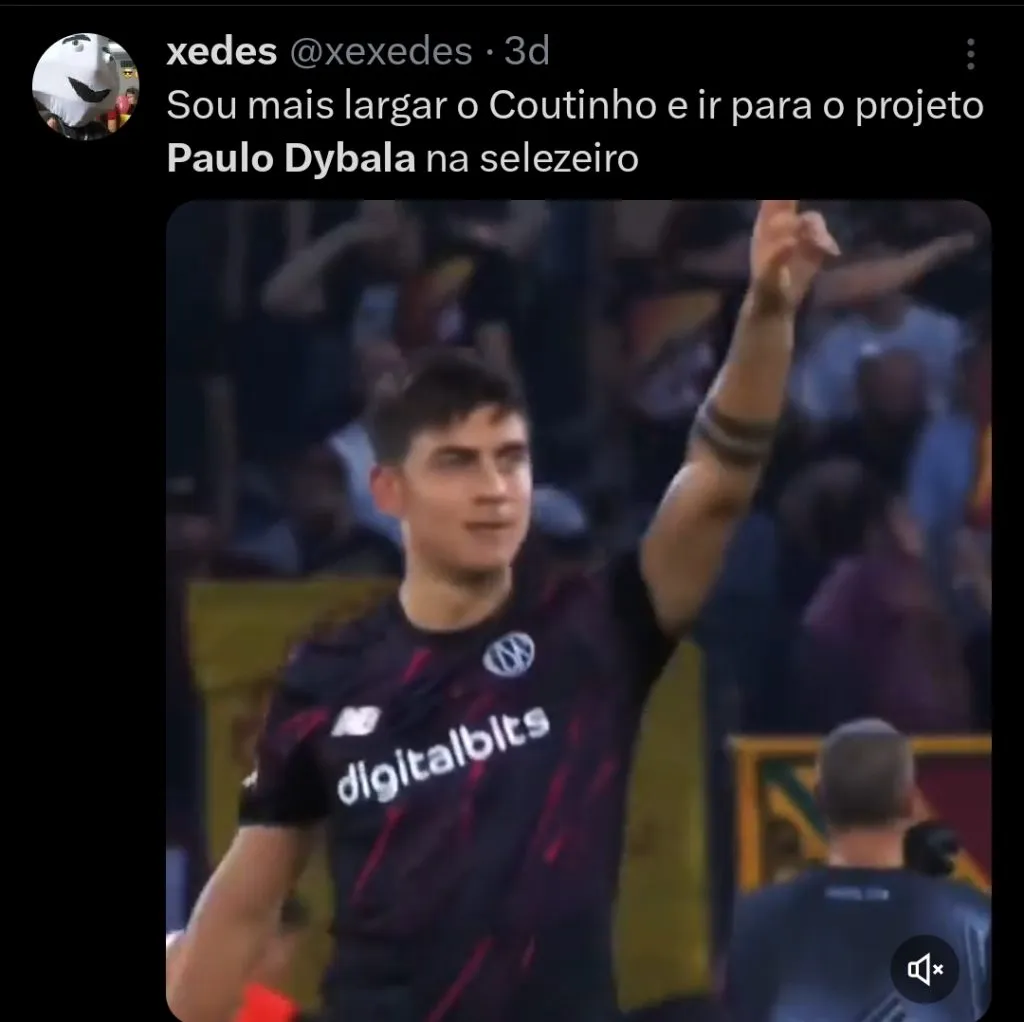 Repercussão via Twitter