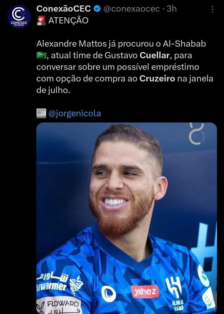 Repercussão via Twitter