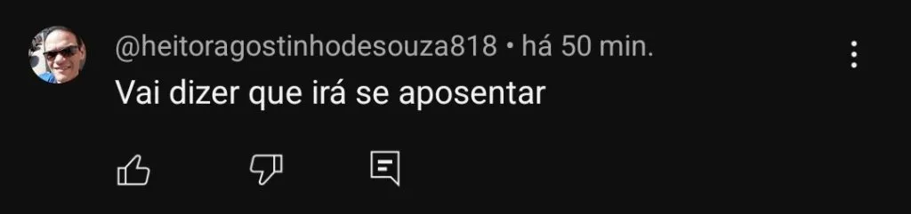 Repercussão via YouTube