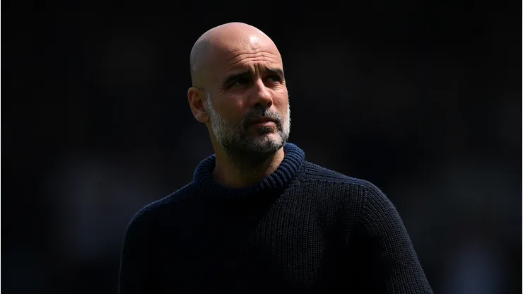 Guardiola abriu o jogo durante entrevista coletiva (Foto: Justin Setterfield/Getty Images)