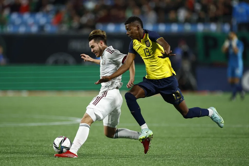 Nilson Angulo pela Seleção do Equador. (Photo by Jared C. Tilton/Getty Images)