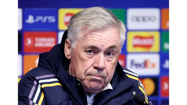 Real Madrid: Ancelotti escolhe entre Courtois e Lunin para a final da Champions League. (Photo by Alex Livesey/Getty Images)