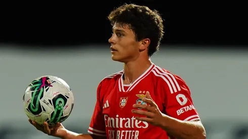 Joao Neves of SL Benfica (Photo by Gualter Fatia/Getty Images)