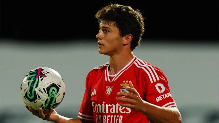 Joao Neves of SL Benfica (Photo by Gualter Fatia/Getty Images)