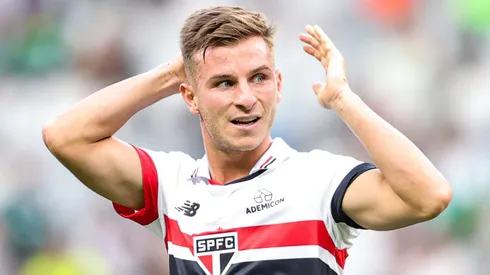 Presidente Julio Casares comenta sobre proposta de Galoppo e futuro do jogador no São Paulo. Foto: Gilson Lobo/AGIF