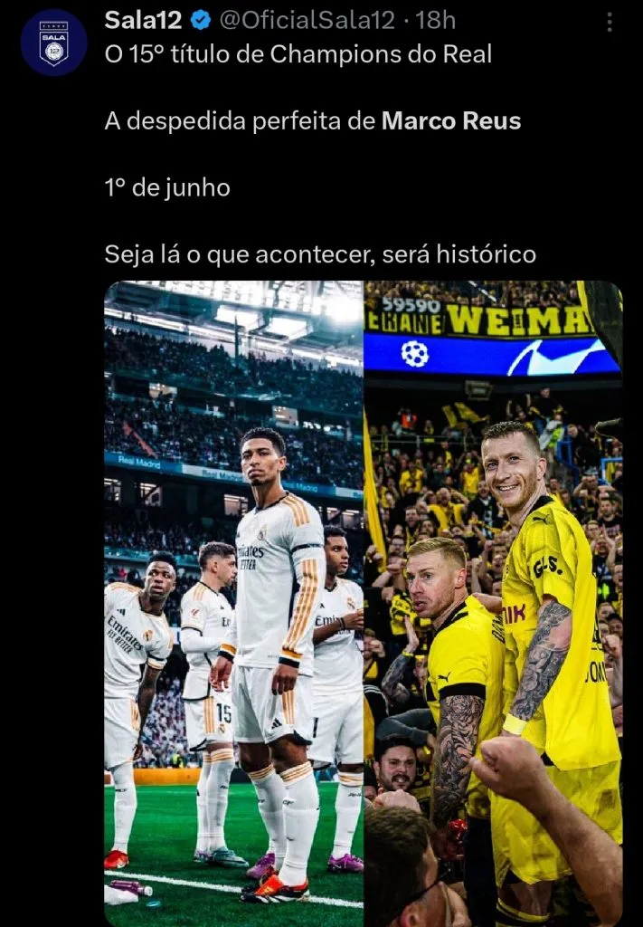 Repercussão via Twitter