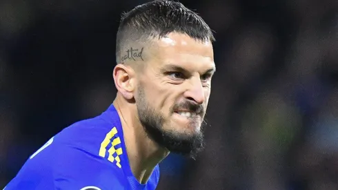 Benedetto se oferece para jogar no Corinthians e tem martelo batido por Augusto Melo. Foto: Fotobairesarg/AGIF